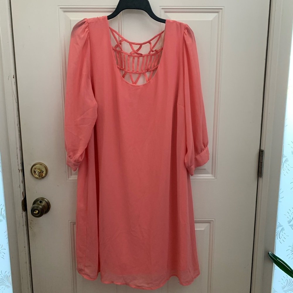 Coral Dress